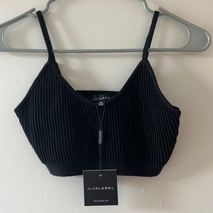 New Black Jluxlabel bralette size medium